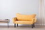 Atelier Del Sofa Chatto - Sofá-Cama de 2 Plazas Amarillo Mostaza